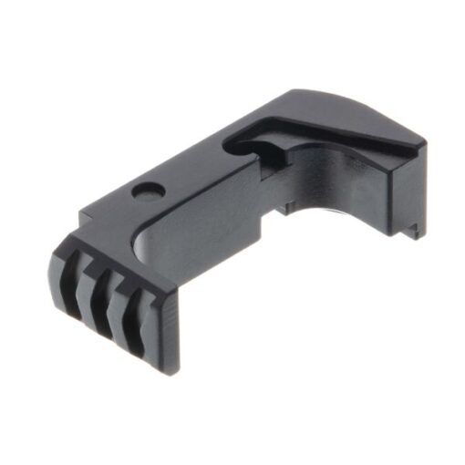Tyrant Designs TD-43X-48E Glock 43x & 48 Extended Magazine Release-SA 15 Steel - Black