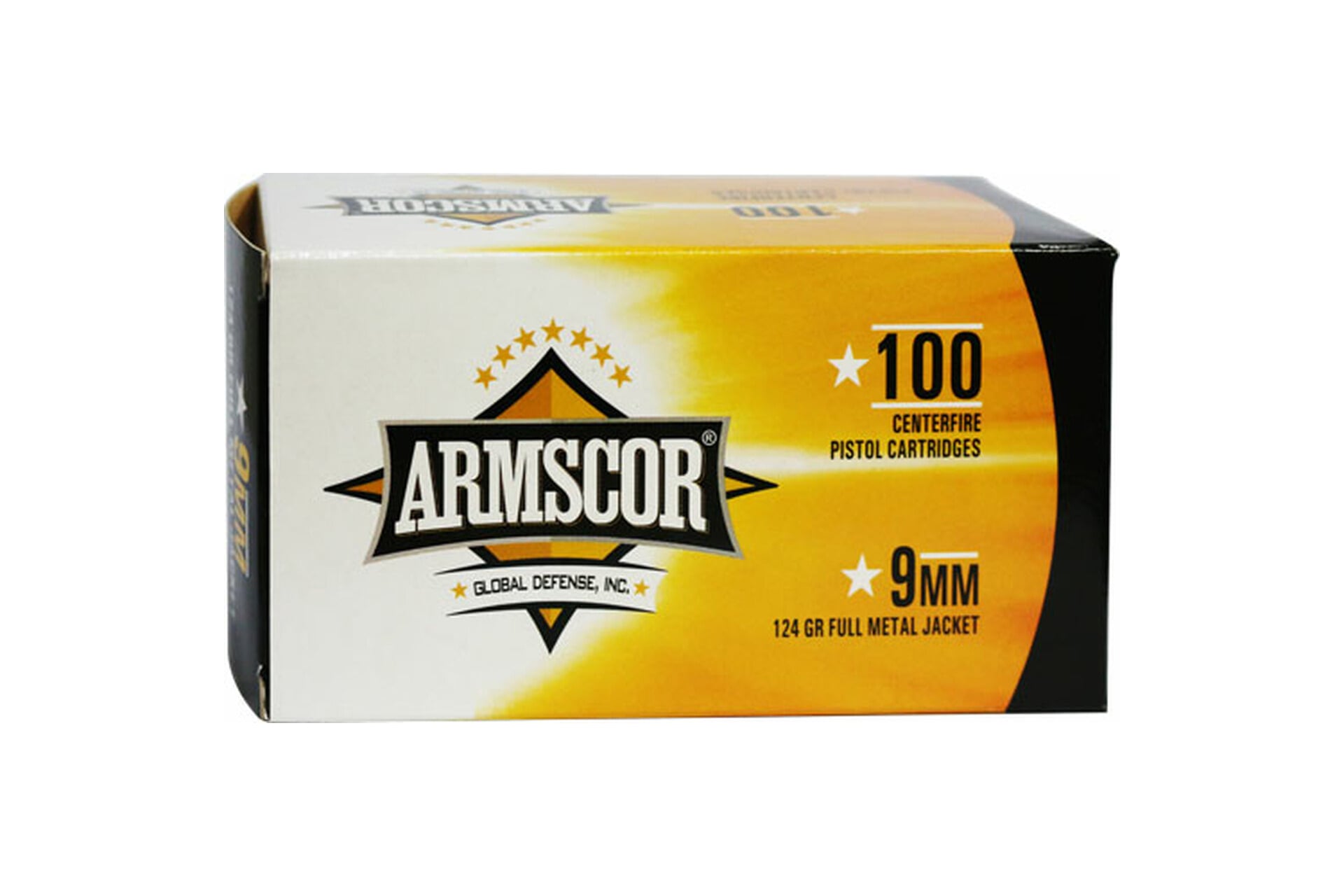 armscor 9mm Luger 124gr FMJ – 100rd
