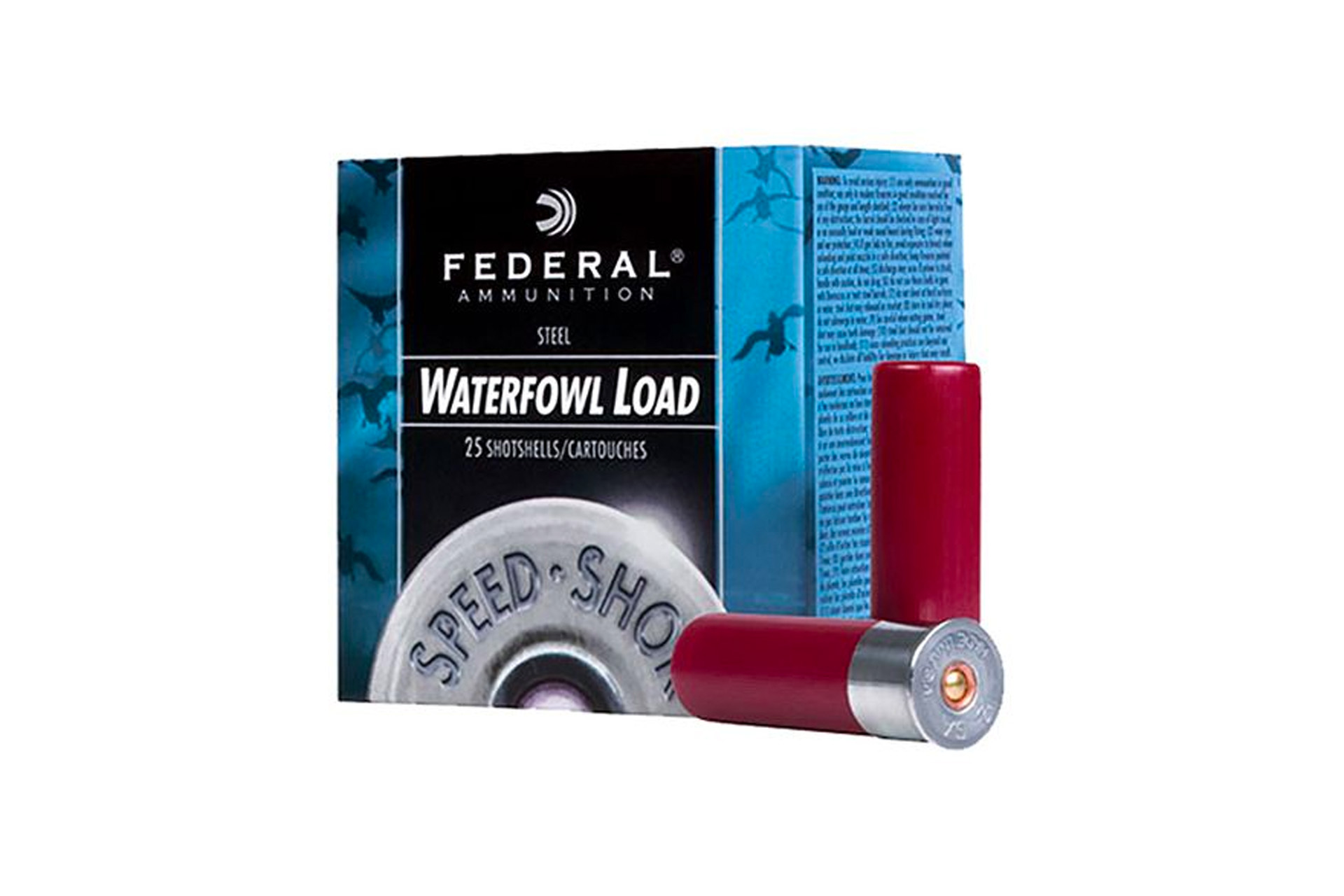 Federal 20ga 2.75" 3/4oz #7 Speed-Shok High Velocity Steel Shotshells Shotgun Ammo - 25 Rounds