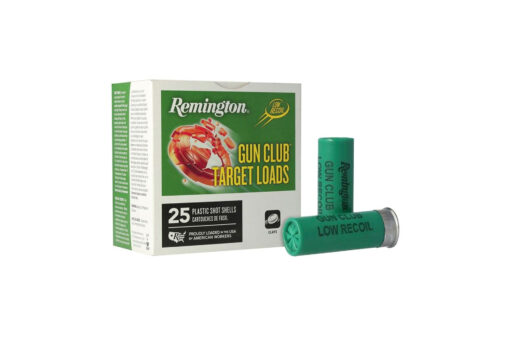 Remington Gun Club Target Load 2-3/4? 1-1/8 oz. #8 Shot 12ga Shotgun Ammo - 25 Rounds - AR15 Discounts