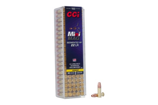 AR15 Discounts CCI Mini-Mag Brass .22 LR 40Gr SHP Ammo Rimfire Ammo - 100 Rounds - $12.99 at AR15 Discounts