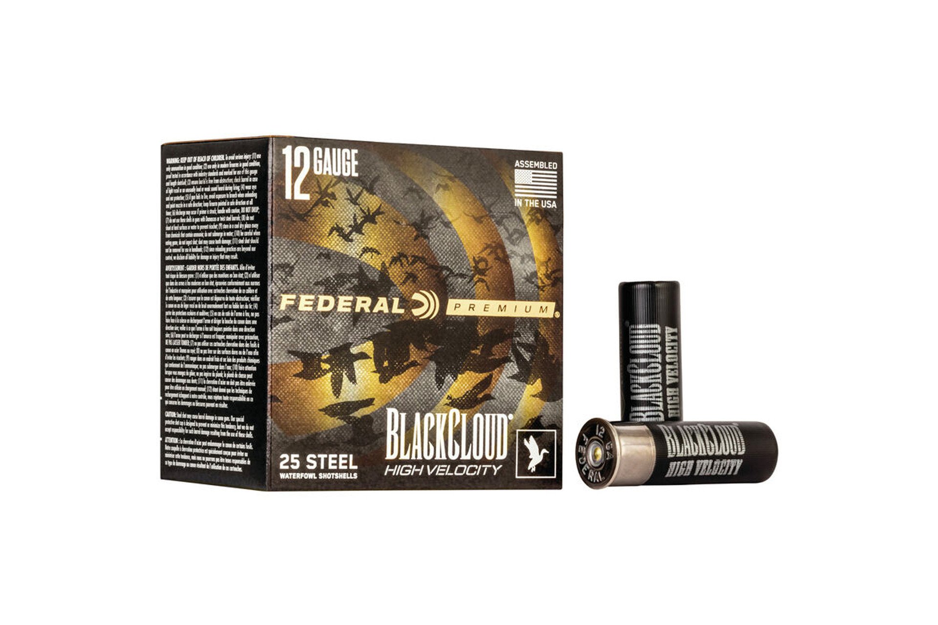 Federal Ammunition BlackCloud 12GA 3" 1-1/8oz #4 Shotgun Ammo - 25 Rounds