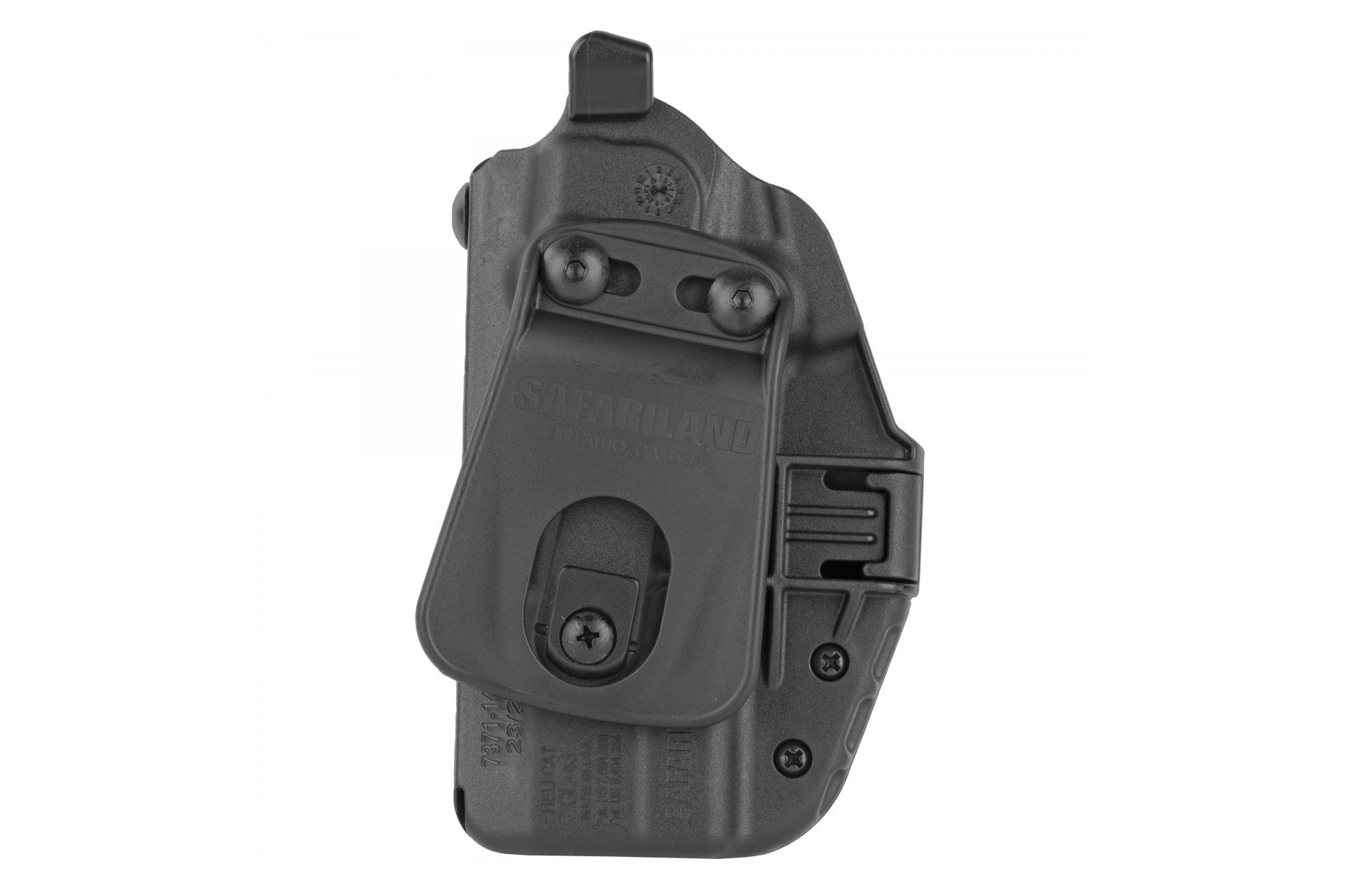 Safariland 7371 7TS ALS Concealment OWB RH Kydex Micro Paddle Holster - Springfield Hellcat