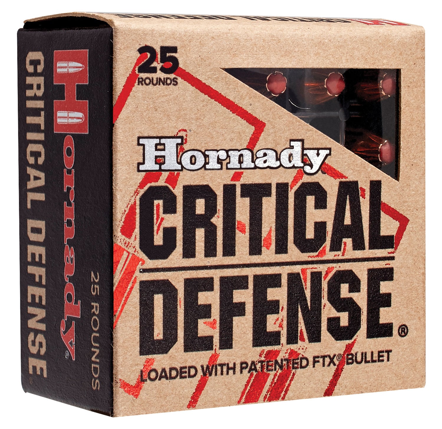 Hornady 92790 Critical Defense 45 Colt (LC) 185 gr Flex Tip eXpanding Handgun Ammo - 20 Rounds