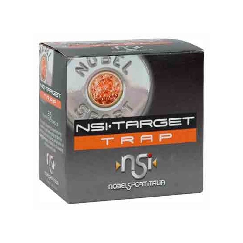 NobelSport Target Trap 20 Gauge Shotshell 2 3/4″ #7.5 Lead Shotgun Ammo – 25 Rounds