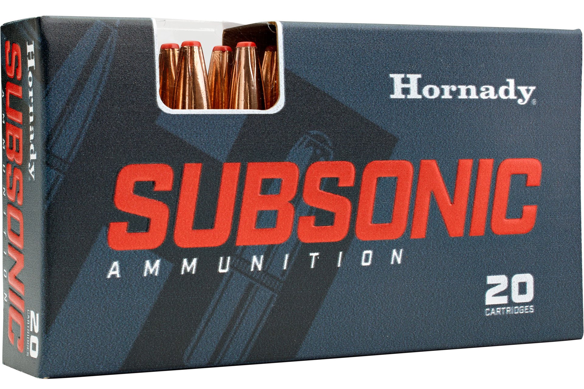 Hornady Subsonic 45 ACP 230 Grain XTP Handgun Ammo - 20 Rounds