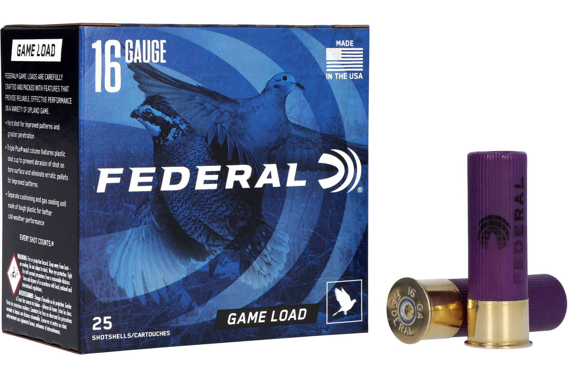 Federal 16 Gauge – 25rd