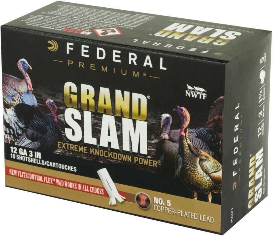 FEPFCX157F5 - Federal Grand Slam 12 Gauge 3 #5 1.75oz Shotshell Flight ...