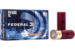 Federal Ammunition Power-Shok 12 Gauge 2.75 RIfled Slug 5 Rds