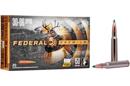 Federal Premium 30-06 150 Grain Nosler Ballistic Tip Rifle Ammo - 20 Rounds - AR15 Discounts