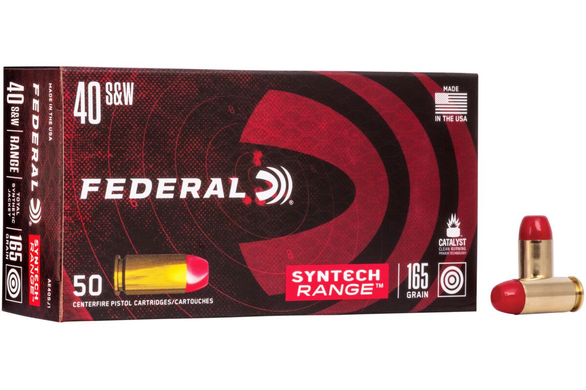 FEAE40SJ1 - Federal Syntech Action Pistol 40 S&W 165 Grain Total ...