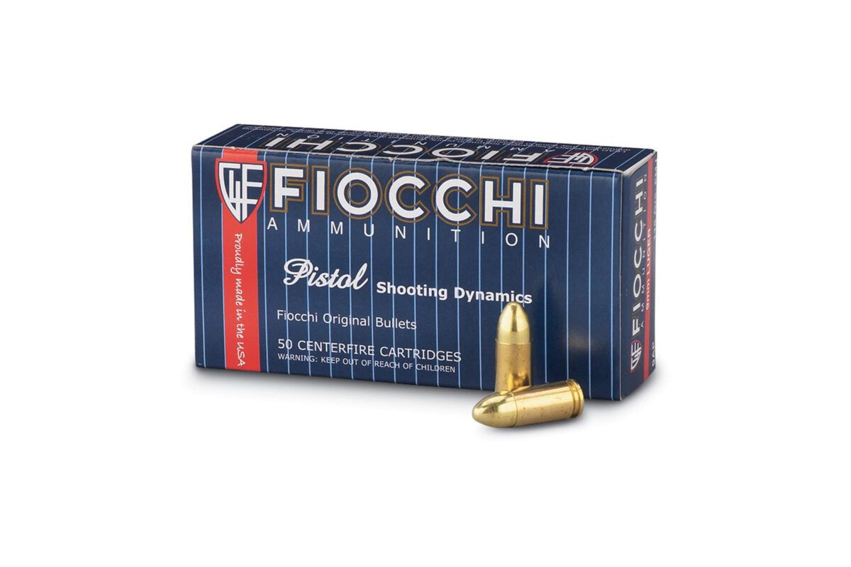 762345000000 - Fiocchi Pistol Shooting Dynamics 9mm Luger Ammunition ...