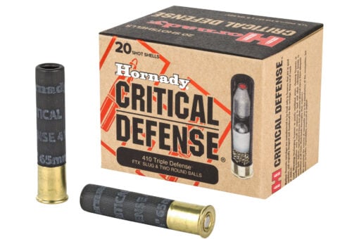 Hornady Critical Defense 410 Gauge 2.5 Defender Shotgun Ammo - 20 Rounds - AR15 Discounts
