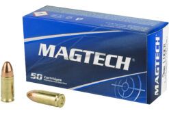 Magtech Sport Shooting 9MM 124 Grain Full Metal Case, 50 Round Box