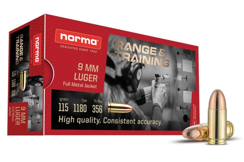 norma 9mm Luger 115gr – 50rd
