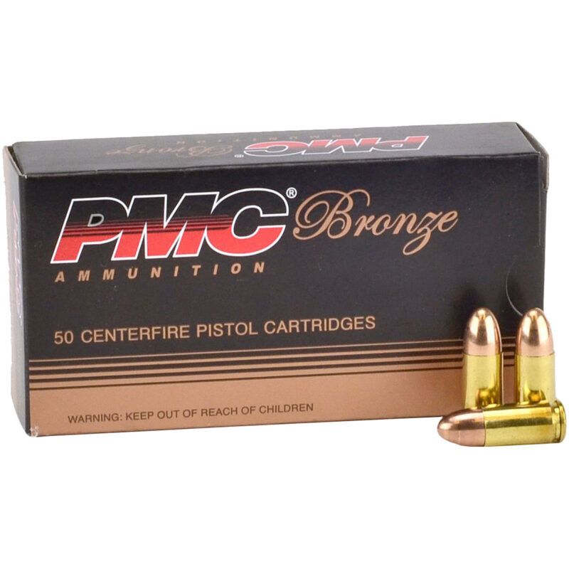 PMC9A-BP - PMC Bronze 9MM 115 Grain Full Metal Jacket 300 Round Bulk ...