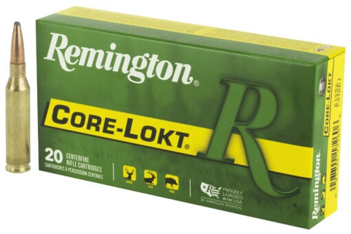 Remington Core Lokt 260 140 Grain Pointed Soft Point Rifle Ammo - 20 Rounds -