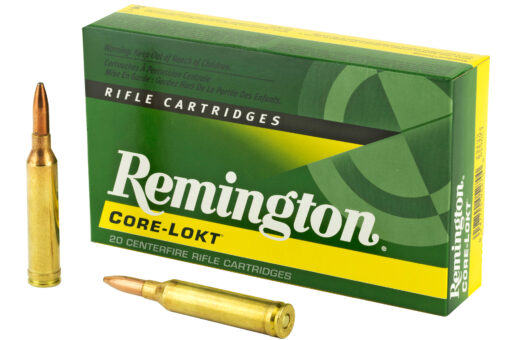 AR15 Discounts Remington Core Lokt 264 Winchester 140 Grain Pointed Soft Point Rifle Ammo - 20 Rounds - $76.70 at AR15 Discounts