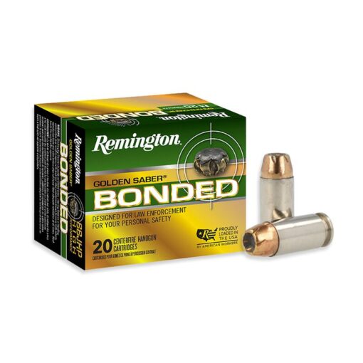 REMINGTON GOLDEN SABER BONDED 40 S&W 165 GRAIN BJHP - Remington