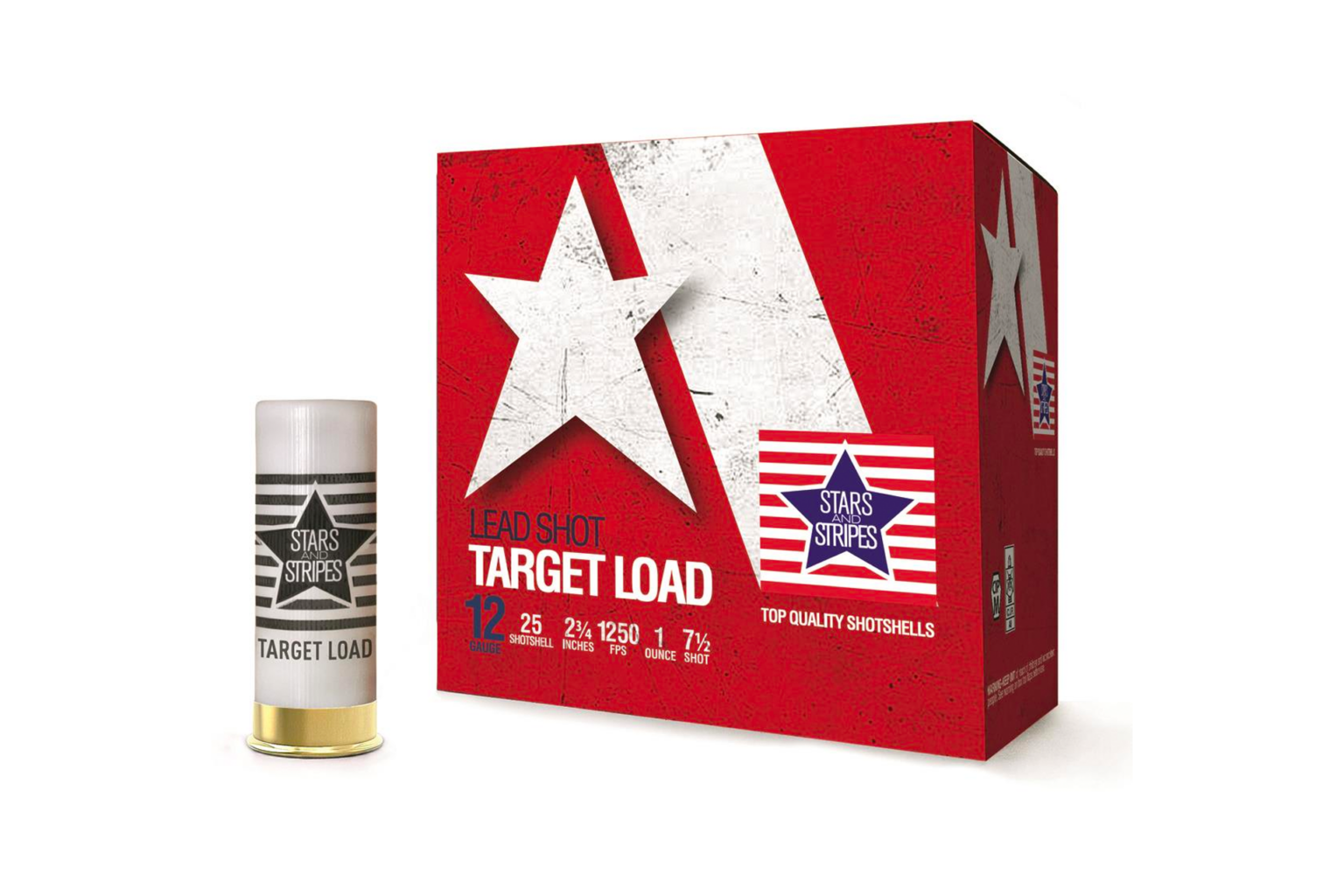 CT12875 - Stars and Stripes 12 Gauge Ammunition Target Loads CT12875 2 ...