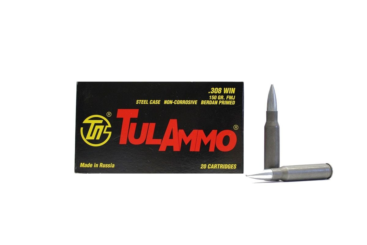 tulammo .308 Winchester 150gr FMJ – 20rd