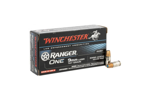 WIN ZRA9B1 RANGER 9MM BLUE TIP 147 *LTD* Handgun Ammo - 50 Rounds - AR15 Discounts