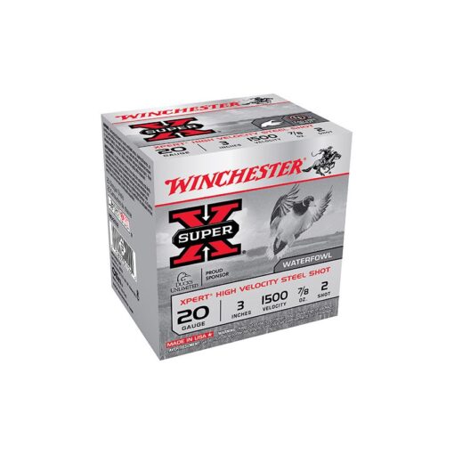 Winchester Ammo WEX2032 Super X Xpert Steel High Velocity 20 Gauge 3" Magnum 7/8 oz 2 Shot Shotgun Ammo - 25 Rounds - AR15 Discounts