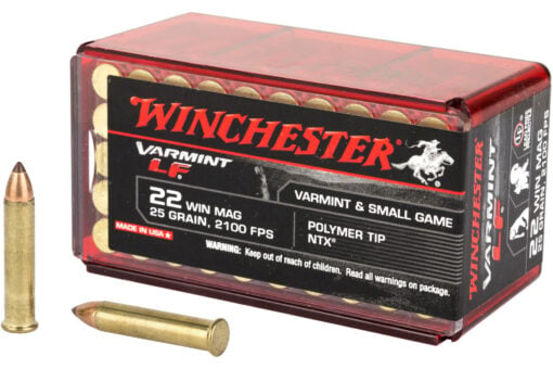AR15 Discounts Winchester Ammo X22MHLF Varmint LF 22 Mag 28 gr Tin Hollow Point Rimfire Ammo - 50 Rounds - $19.95 at AR15 Discounts