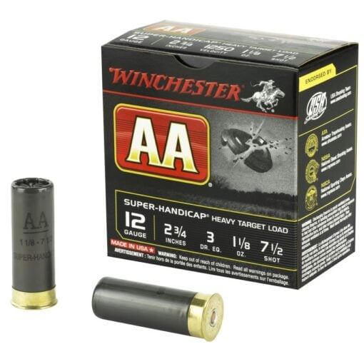 Winchester Ammunition AA Super Handicap 12Ga 2.75" #7.5 Shotshell Shotgun Ammo - 25 Rounds - AR15 Discounts