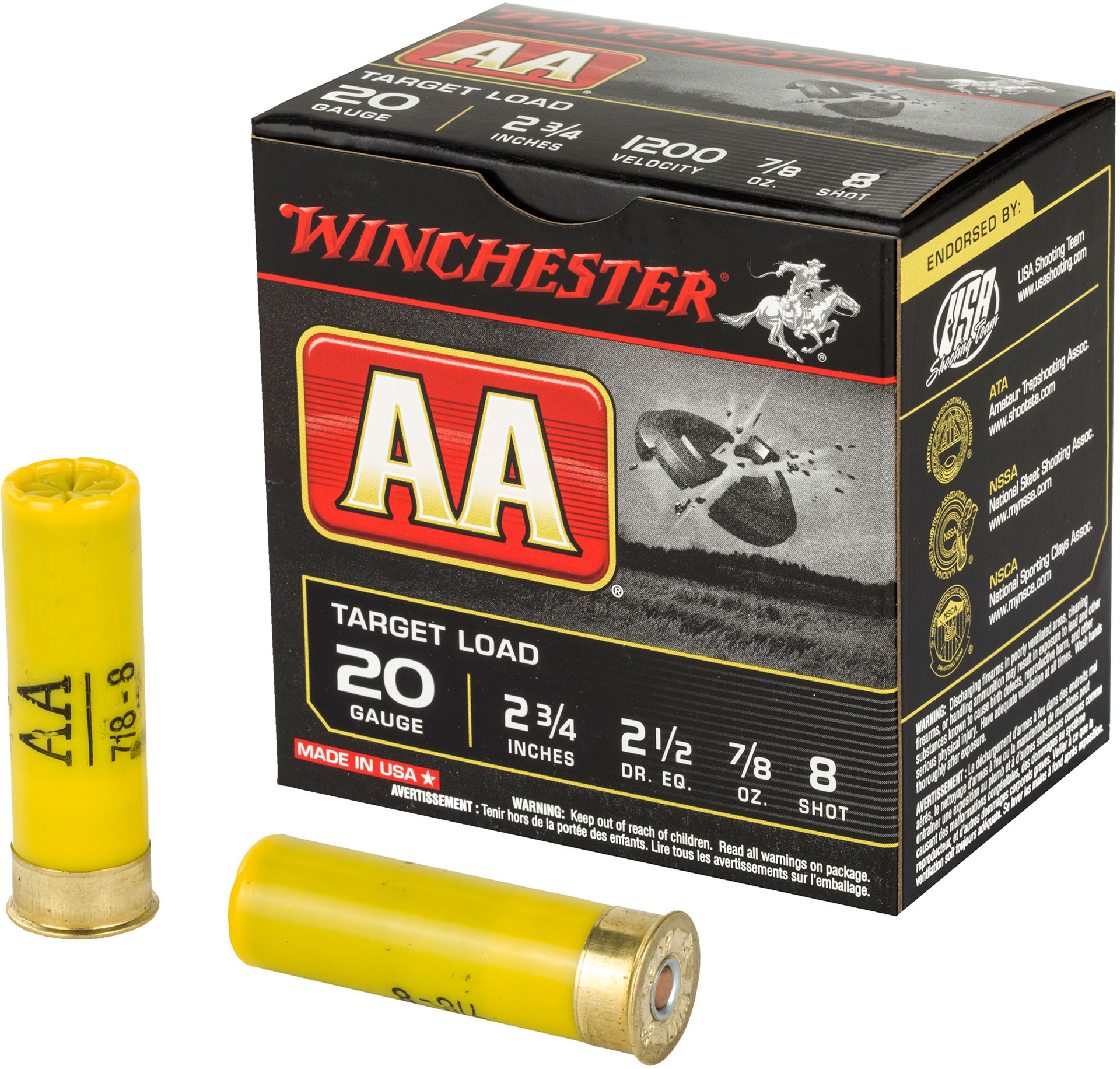Winchester 20 Gauge – 25rd