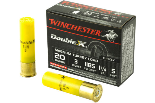 Winchester Ammunition Double X Magnum Turkey 20 Gauge 3 #5 1.25oz. Shotshell Shotgun Ammo - 10 Rounds - AR15 Discounts