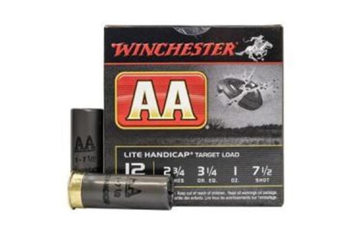 Winchester Ammo AAHLA127 AA Lite Handicap Target 12 Gauge 2.75" 1 oz 1290 fps 7.5 Shot Shotgun Ammo - 25 Rounds - AR15 Discounts