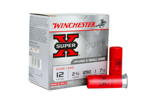 Winchester XU127 Super-X Game Load Ammunition 12 Gauge 2-3/4" 1 oz #7-1/2 Shot Shotgun Ammo - 25 Rounds - AR15 Discounts