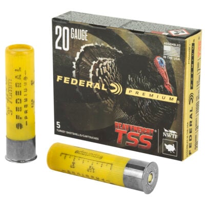 Federal Heavyweight TSS with Flightcontrol Flex 20 Gauge 3 #7 Shot 1 1/2oz Shotgun Ammo - 5 Rounds