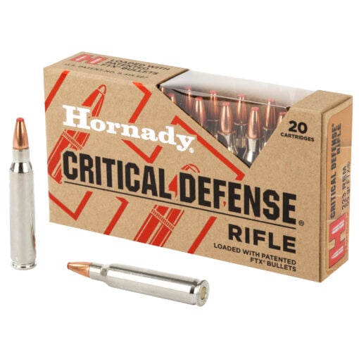 Hornady Critical Defense 223 Remington 55 Grain Flex Tip eXpanding - Hornady