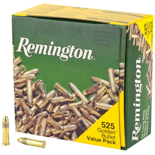 Remington Bulk 22LR 36 Grain Hollow Point 525 Round Brick Rimfire Ammo - 525 Rounds - 