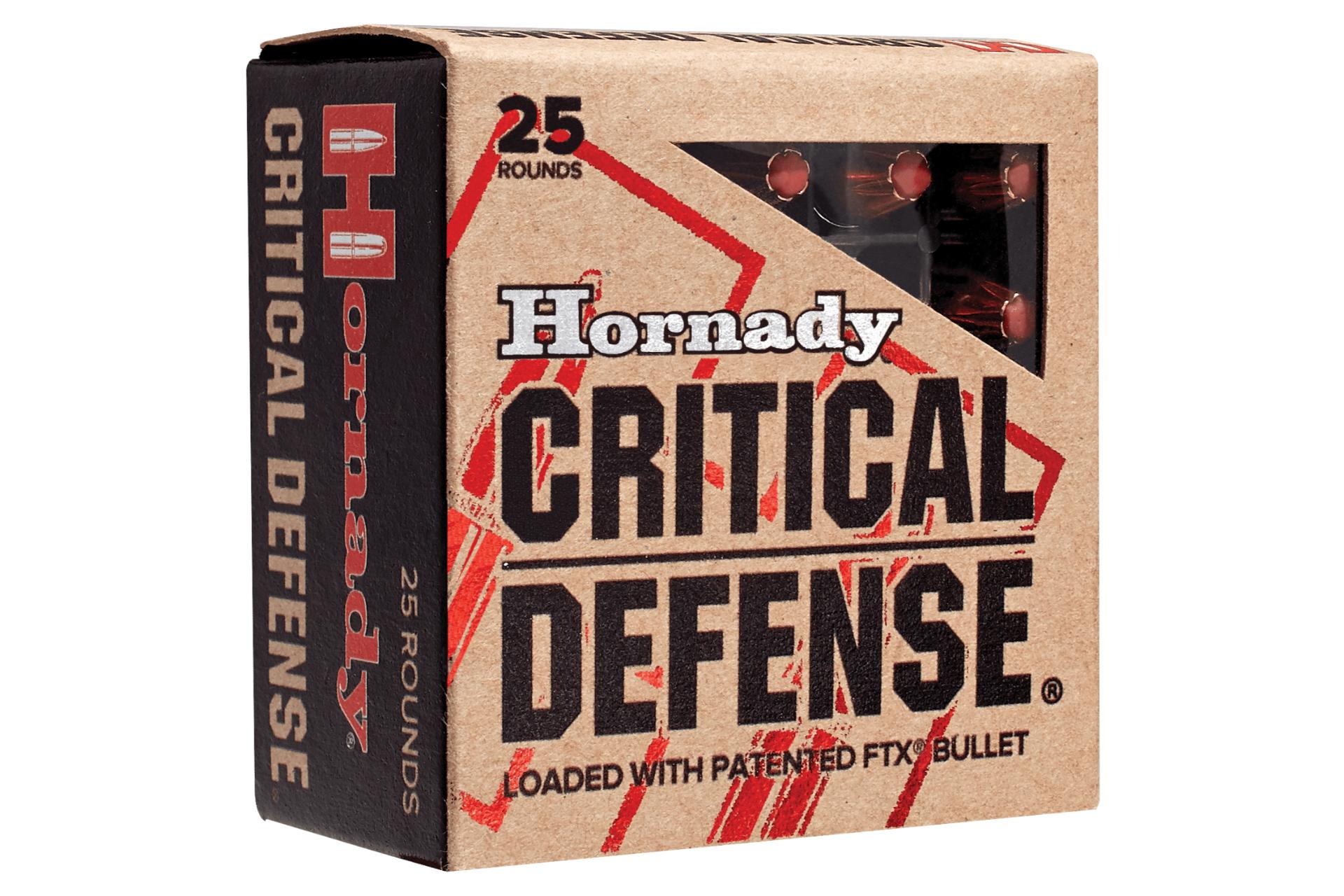 Hornady Ammo 25 Auto 35 Gr Ftx Cd Handgun Ammo - 25 Rounds