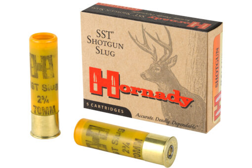 Hornady SST 20 Gauge 2.75 250 Grain Sabot Slug 5 Round Box Shotgun Ammo - 5 Rounds - AR15 Discounts