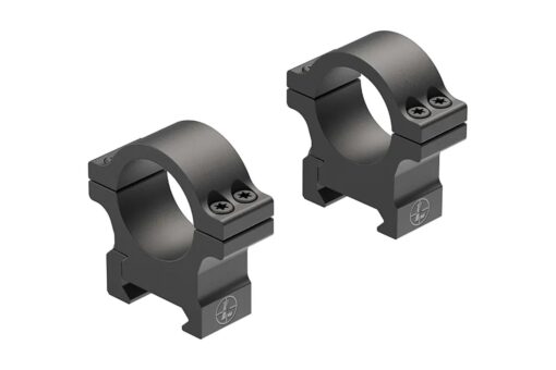 Leupold 180944 Open Range Cross-Slot Rings 1" Medium Matte - 