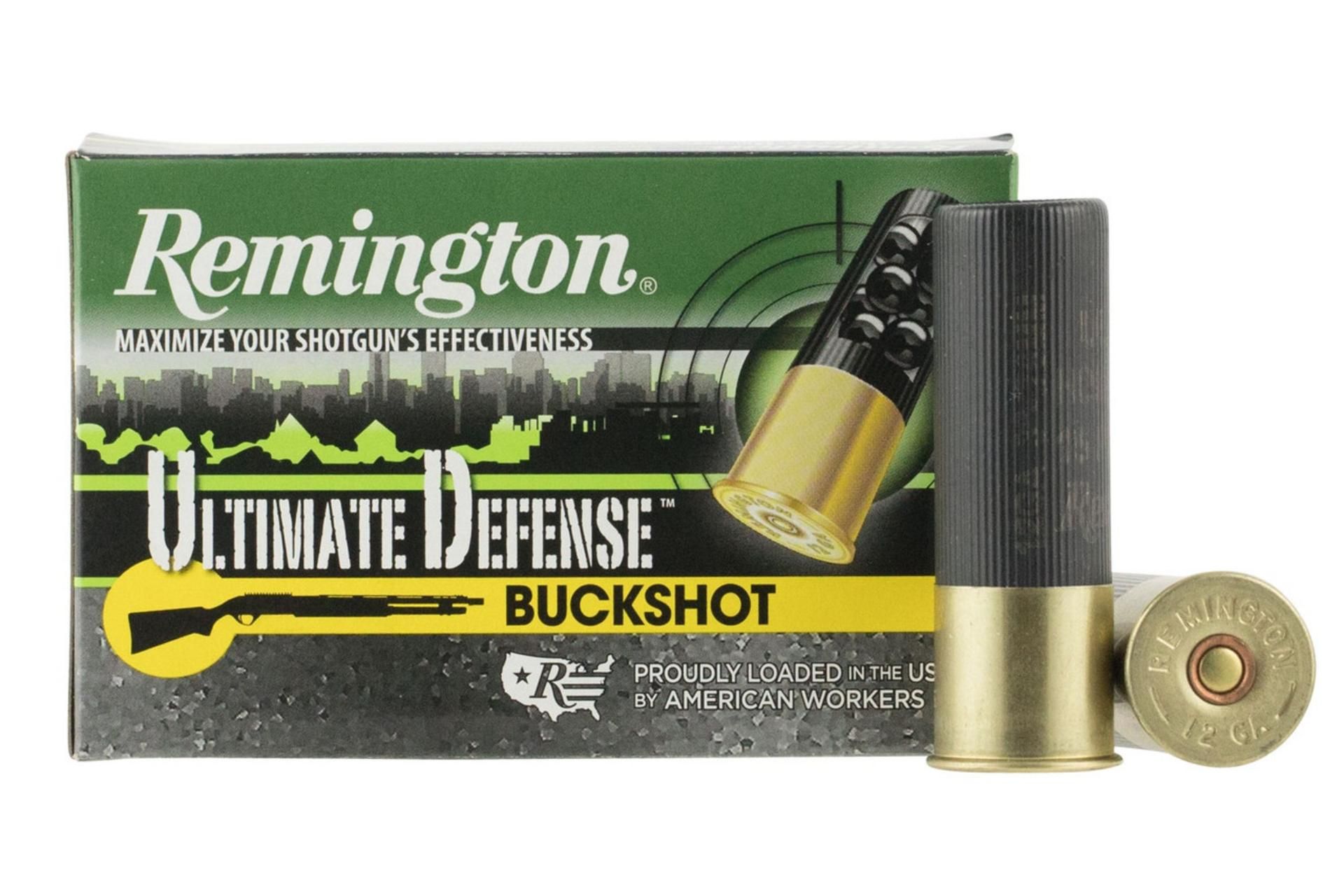 REM20633 - Remington Ultimate Defense Buckshot 12 Gauge 3" 00 Buck ...