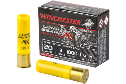 Winchester Ammunition Long Beard XR 20 Gauge 3 #5 1 1/4 oz Shotshell Shotgun Ammo - 10 Rounds - AR15 Discounts