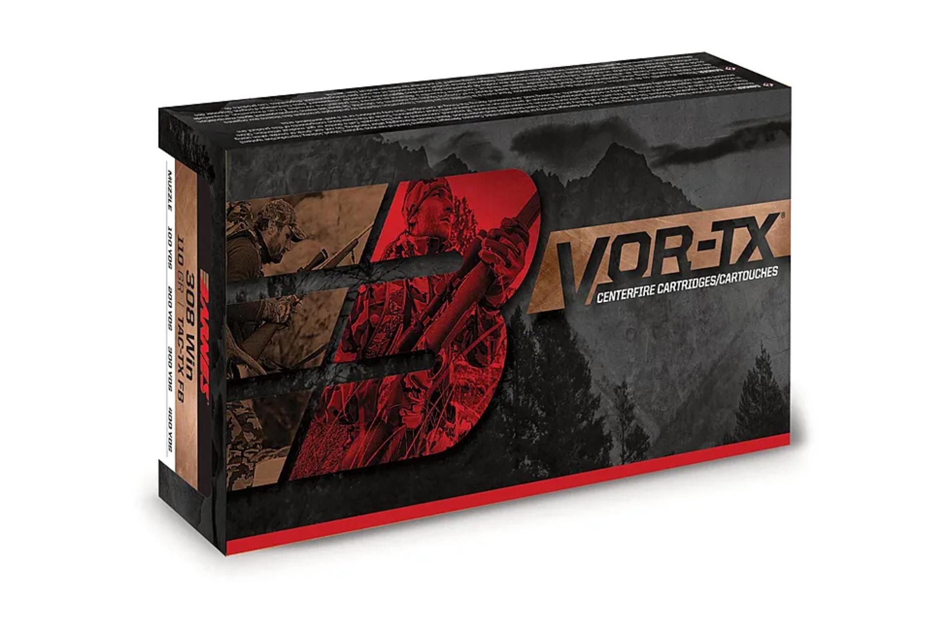 Barnes Bullets 21563 VOR-TX Rifle 7mm Rem Mag 150 gr Tipped TSX Boat-Tail Rifle Ammo - 20 Rounds
