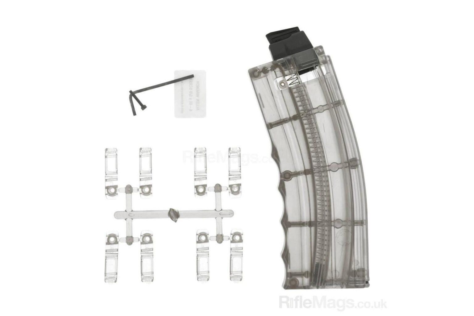 - Black Dog V208 Adjustable 25rd 22 Long Rifle Magazine - Translucent ...