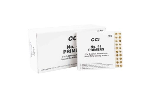 CCI NO 41 Primer For 5.56MM 100 CT - 