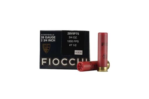 AR15 Discounts Fiocchi 28VIP75 Exacta Target VIP 28 Gauge 2.75" 3/4 oz 7.5 Shot Shotgun Ammo - 25 Rounds - $15.99 at AR15 Discounts