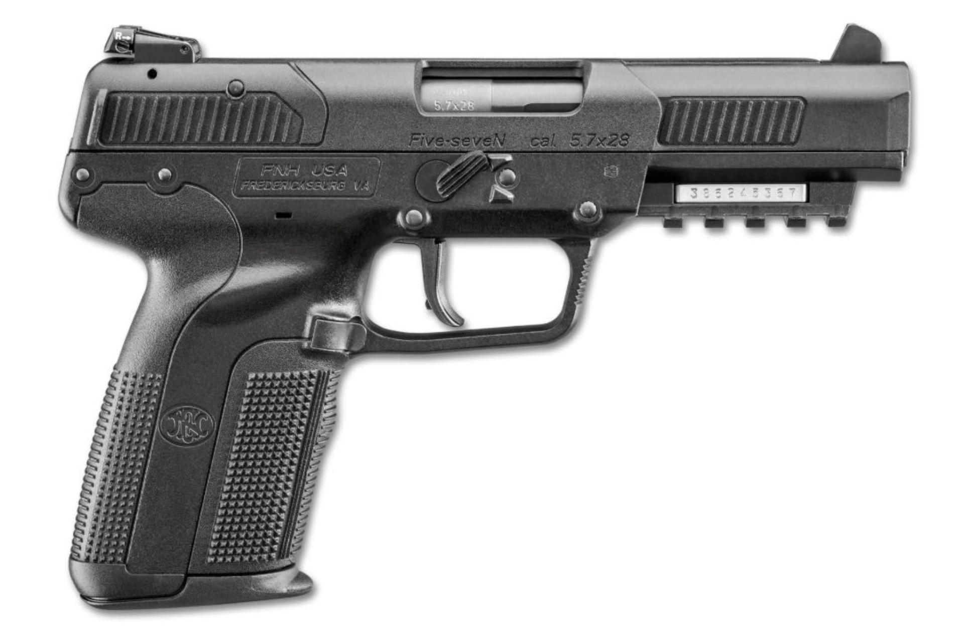 FN America Five-seveN Striker Fired 4.8" 5.7x28MM 10Rd Full Size Semi-Auto Pistol - Black