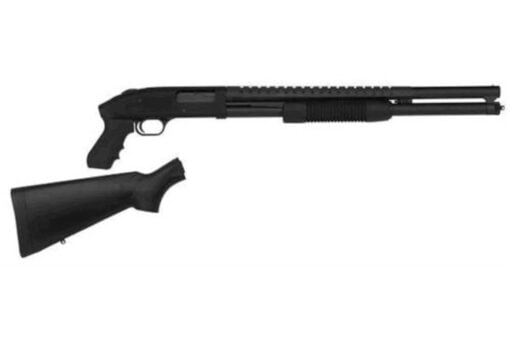 Mossberg 500 20" 12 GA 7Rd Pump Action Shotgun - Black - 