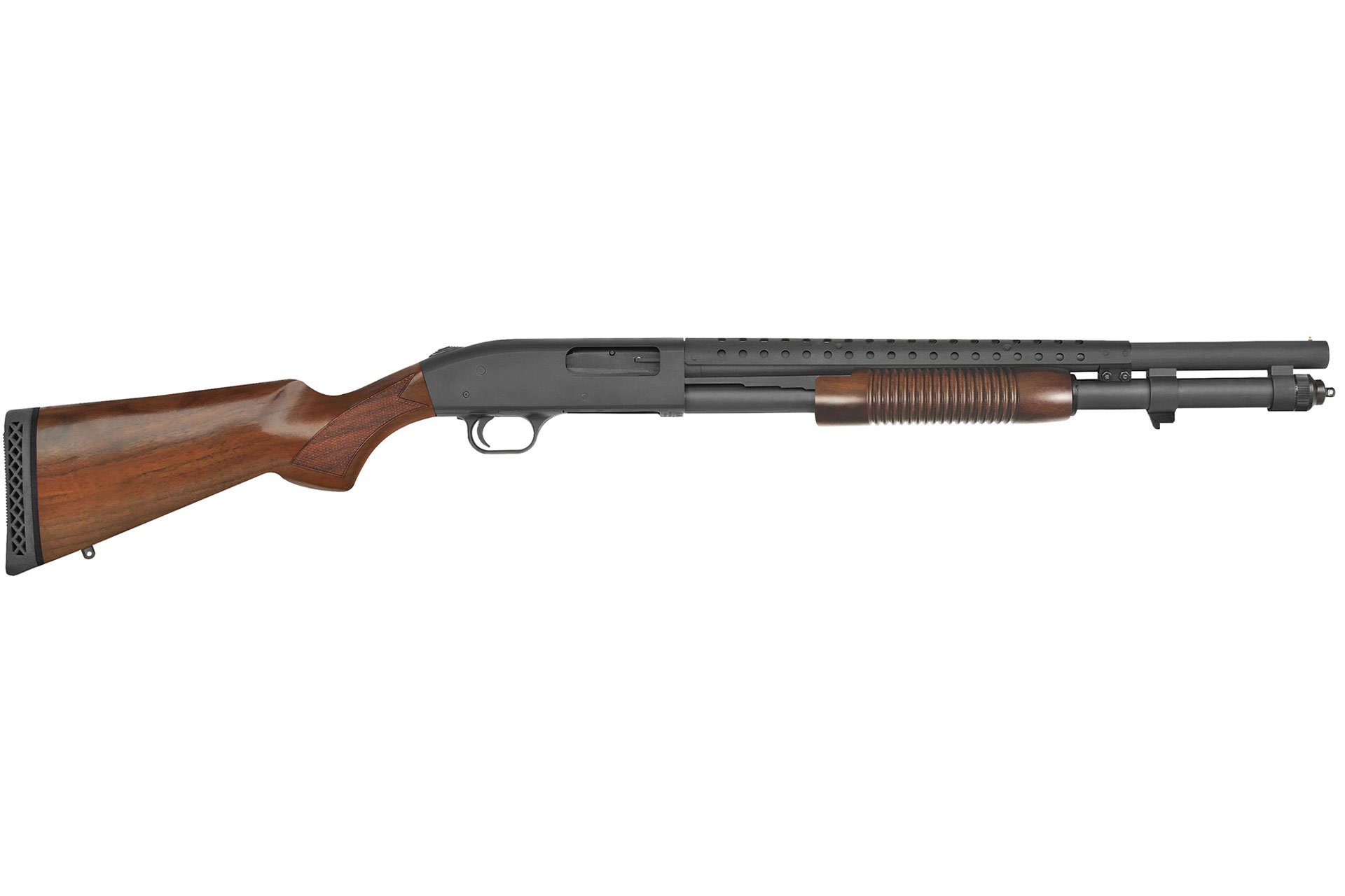 Mossberg 590 Retro 20" 12GA 8rd Pump Action Shotgun - Black