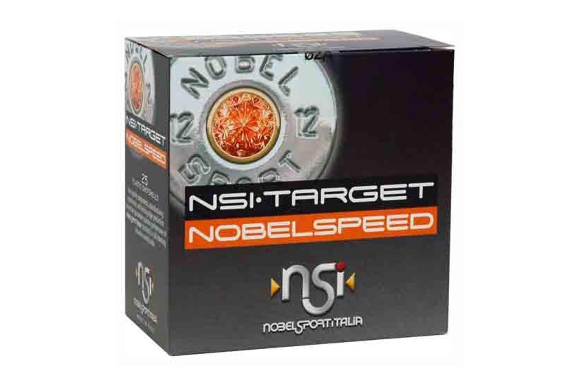 NobelSport 12 Gauge NSI Target Nobelspeed Ammo 2 3/4″ 1oz #7.5 Shotgun Ammo – 25 Rounds