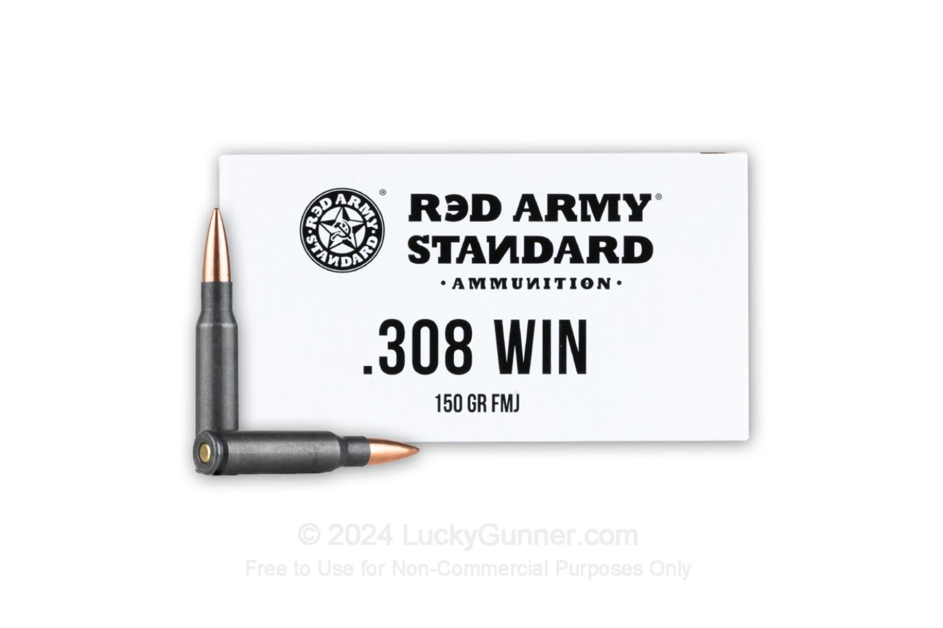 .308 Winchester 150gr FMJ – 20rd